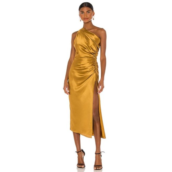 Elliatt x Revolve Cassini Dress Marigold Women's Size Small